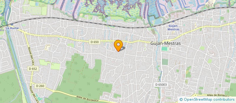localisation de l'entreprise CRISTAL SERVICES PROPRETE à GUJAN-MESTRAS