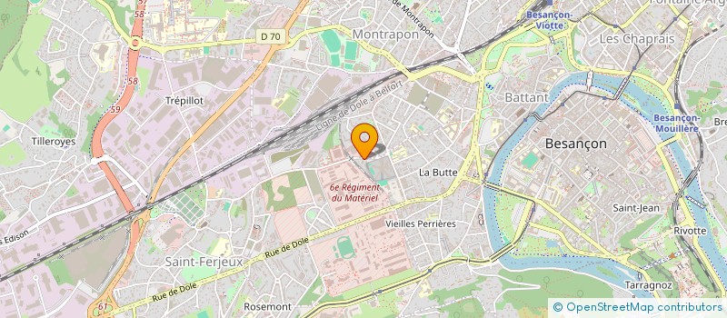 localisation de l'entreprise CRISTAL'VHS  DAMPIERRE-LES-BOIS