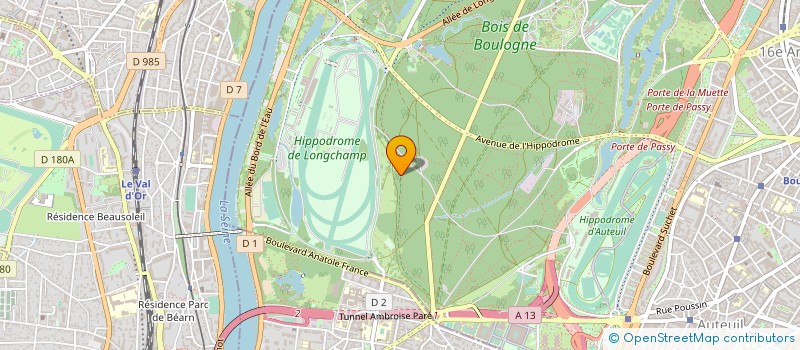 localisation de l'entreprise CRISTALCO à PARIS