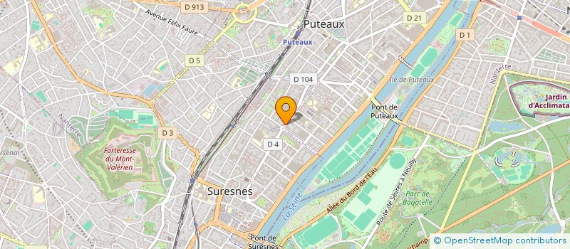 localisation de l'entreprise CRISTALGO à SURESNES