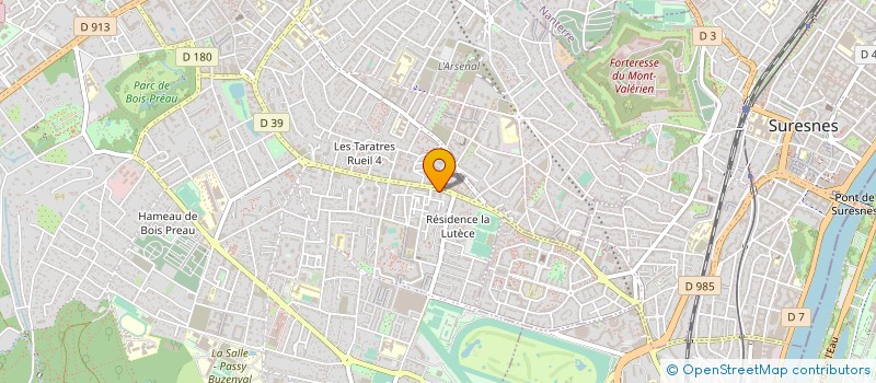 localisation de l'entreprise CRISTALIMMO à RUEIL-MALMAISON