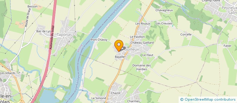 localisation de l'entreprise CRISTALLE  GENOUILLEUX