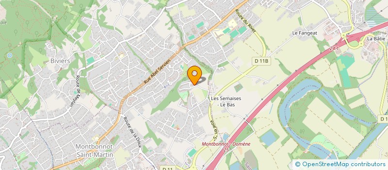 localisation de l'entreprise CRISTALLINE DIAMOND à MONTBONNOT-SAINT-MARTIN