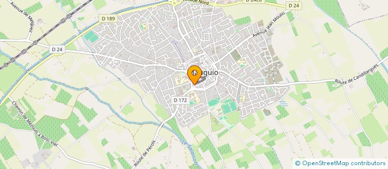 localisation de l'entreprise CRISTEO  MAUGUIO