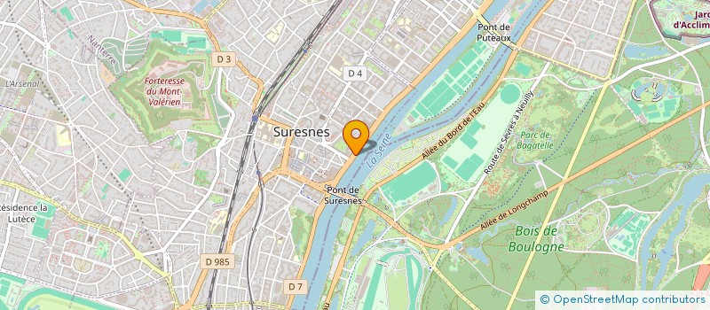 localisation de l'entreprise CRISTERS à SURESNES