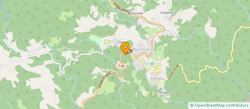 localisation de l'entreprise CRISTIANI HABITAT à PETRETO-BICCHISANO