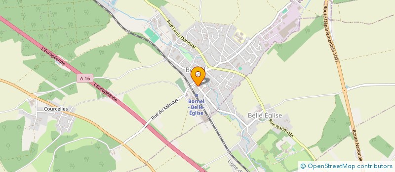 localisation de l'entreprise CRISTINA GONCALVES  BORNEL