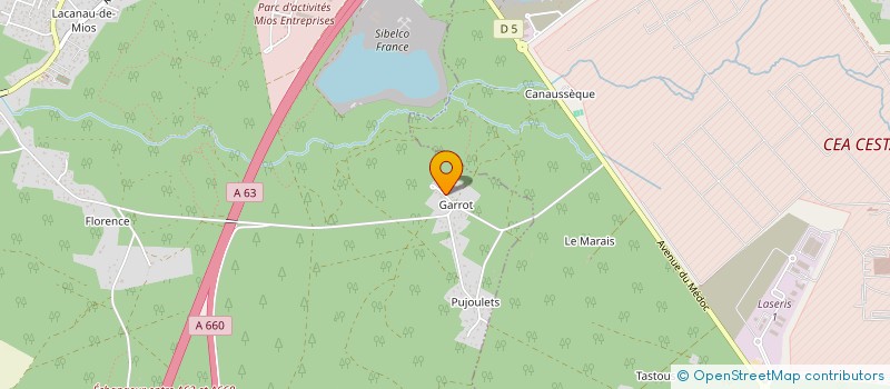 localisation de l'entreprise CRISTINAREY à MIOS