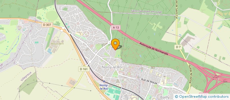 localisation de l'entreprise CRISTINATAZE NAILS à NOISY-LE-ROI