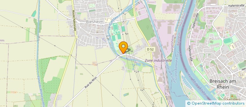 localisation de l'entreprise CRISTO  BIESHEIM