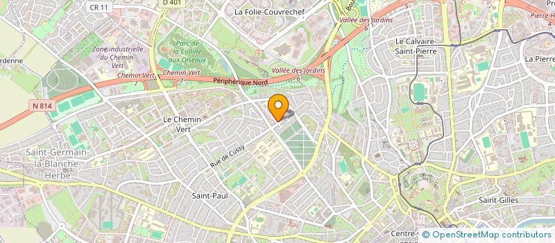 localisation de l'entreprise CRISTO CARRELAGE à CAEN