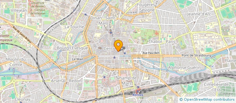localisation de l'entreprise CRISTO CERAM à RENNES