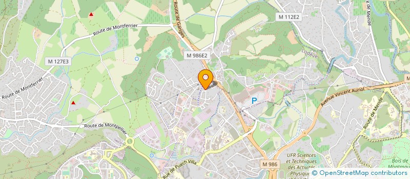 localisation de l'entreprise CRISTO LINE  GRABELS