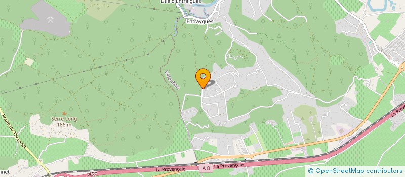 localisation de l'entreprise CRISTOL DES PLAINES  VIDAUBAN