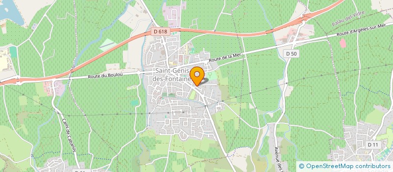 localisation de l'entreprise CRISTY  SAINT-GENIS-DES-FONTAINES