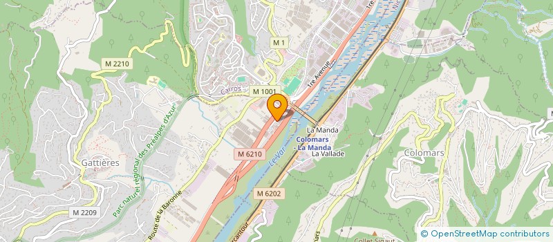 localisation de l'entreprise CRISTY S à CARROS