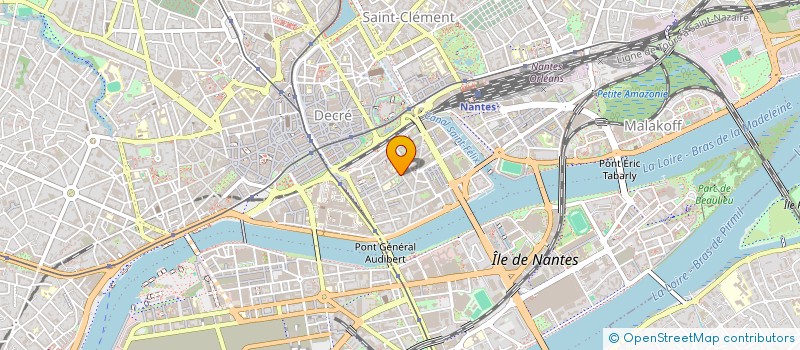 localisation de l'entreprise CRISTYVE à NANTES