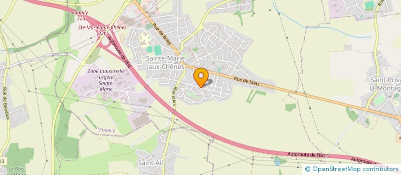 localisation de l'entreprise CRISY  SAINTE-MARIE-AUX-CHENES