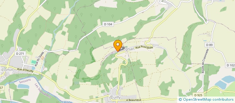 localisation de l'entreprise CRISY'CASH  PARGNAN