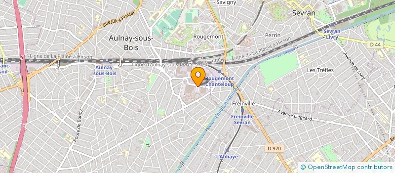 localisation de l'entreprise CRITCAT GEMA à AULNAY-SOUS-BOIS