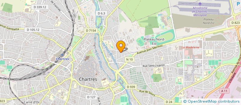 localisation de l'entreprise CRITICAL BREBIS à CHARTRES