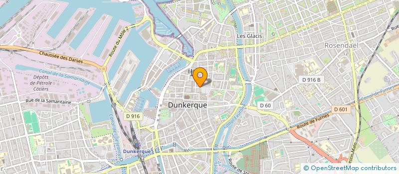 localisation de l'entreprise CRITIK à DUNKERQUE
