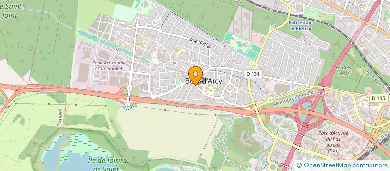 localisation de l'entreprise CRITIXPERT à BOIS-D'ARCY