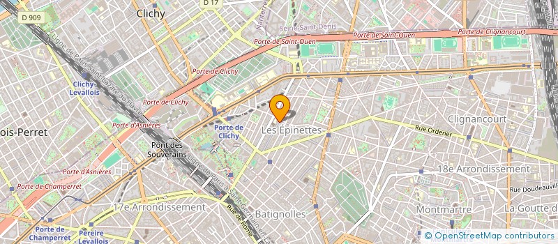 localisation de l'entreprise CRITON GESTION  PARIS