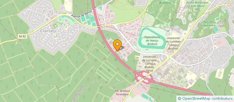 localisation de l'entreprise CRITT EPEE  VANDUVRE-LES-NANCY