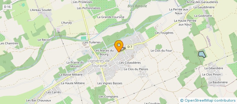 localisation de l'entreprise CRITTER CRUSHER  LIGNIERES-DE-TOURAINE