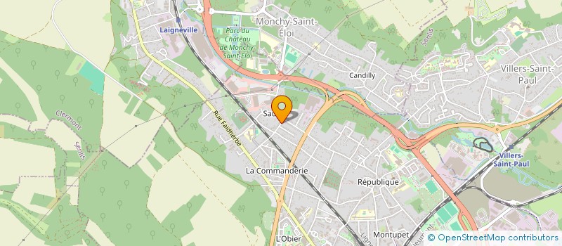 localisation de l'entreprise CRIVEALEX  NOGENT-SUR-OISE