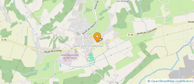 localisation de l'entreprise CRIVIFRAN  SAINT-JUST-CHALEYSSIN