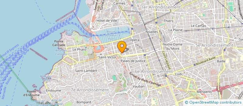 localisation de l'entreprise CRIZOU à MARSEILLE