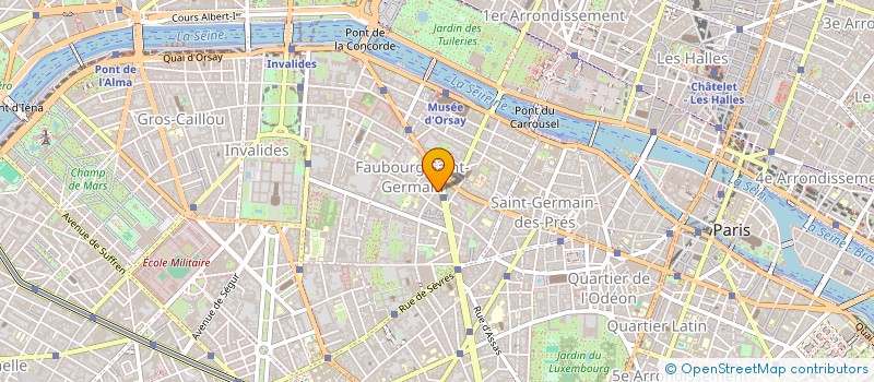 localisation de l'entreprise CRJ à PARIS