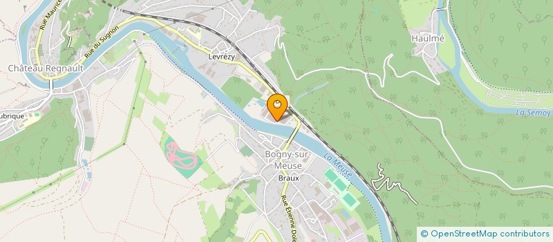 localisation de l'entreprise CRJ  BOGNY-SUR-MEUSE