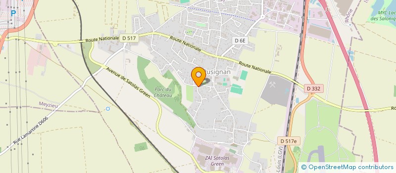 localisation de l'entreprise CRK CONSULTING  PUSIGNAN