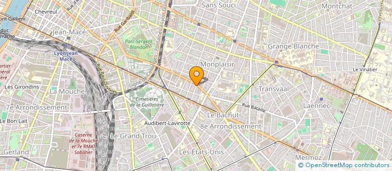 localisation de l'entreprise CRK GAMES  LYON