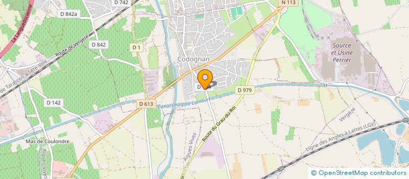 localisation de l'entreprise CRK IMMO  CODOGNAN