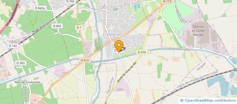 localisation de l'entreprise CRK PRO  CODOGNAN