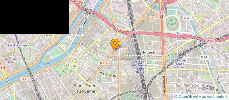 localisation de l'entreprise CRK SECURITE PRIVEE à SAINT-DENIS