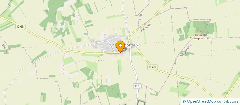 localisation de l'entreprise CRL 91  CHAMPMOTTEUX