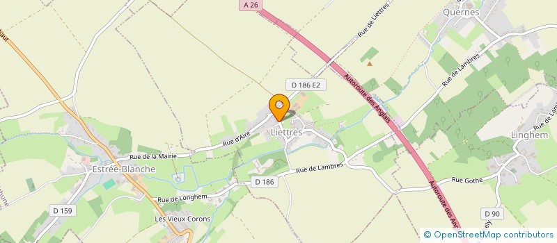 localisation de l'entreprise CRL BATIMENT  ESTREE-BLANCHE