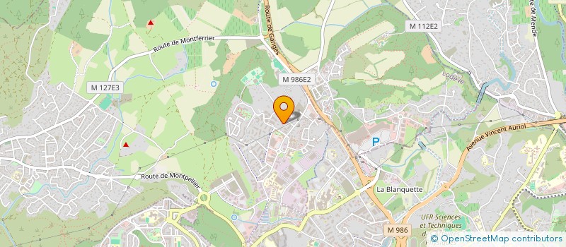 localisation de l'entreprise CRL INVEST  GRABELS