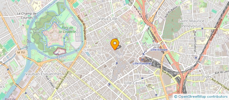localisation de l'entreprise CRLAB FRANCE à LILLE