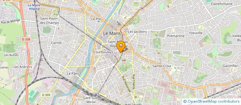 localisation de l'entreprise CRLD  LE MANS