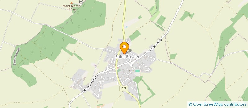 localisation de l'entreprise CRM à SAINT-FUSCIEN