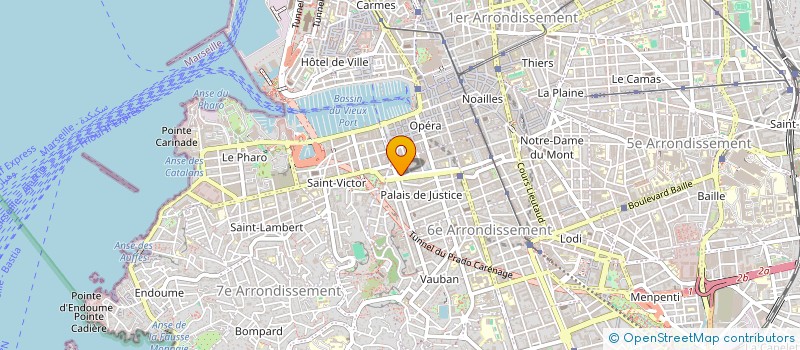 localisation de l'entreprise CRM AVOCATS  MARSEILLE