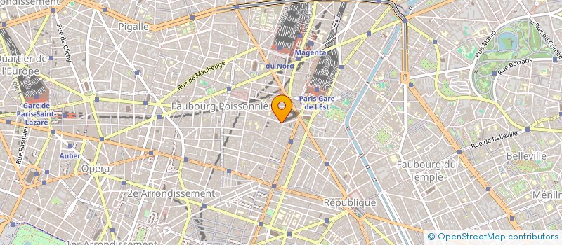 localisation de l'entreprise CRM BAT  PARIS