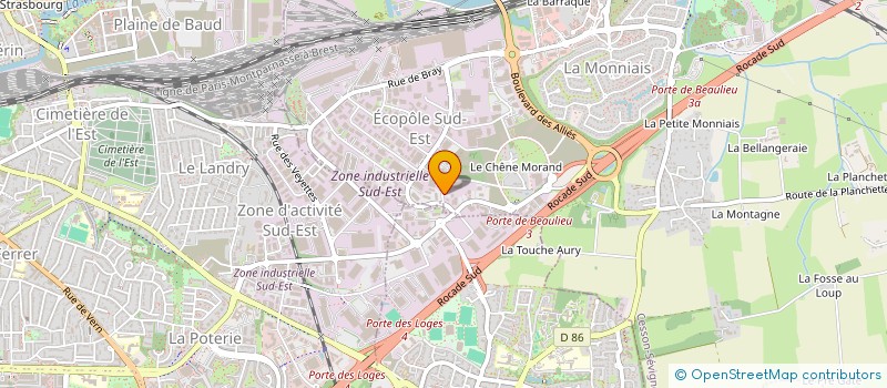 localisation de l'entreprise CRM CONSTRUCTION à CESSON-SEVIGNE