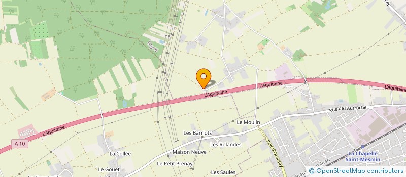 localisation de l'entreprise CRM DU VAL DE LOIRE SARL à INGRE